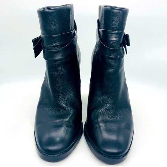 SOLD! Kate Spade Mannie Bow Ankle Boots 8.5 - Picture 3 of 14